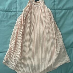 Express Soft Pink Halter Tank Top